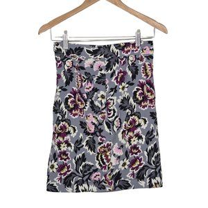 Ann Taylor Floral Pencil Skirt